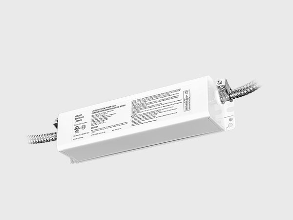 An emergency lighting driver